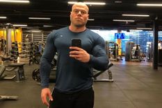 Valter de Vargas Aita, el fisicoculturista que fue asesinado por su novia.&nbsp;