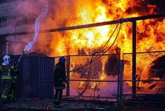 Infraestructuras críticas fueron impactadas. Foto: Efe.