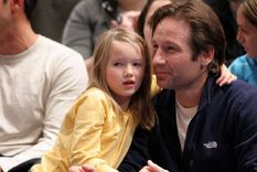 David Duchovny junto a su hija mayor, West, hace ya varios años.