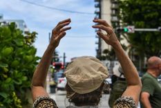 El edificio colapsó el pasado jueves. Foto: AFP