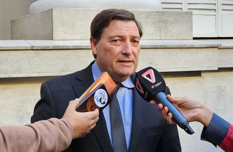 Omar Parisi dijo presente en la Asamblea Legislativa Foto: Frente Elegí