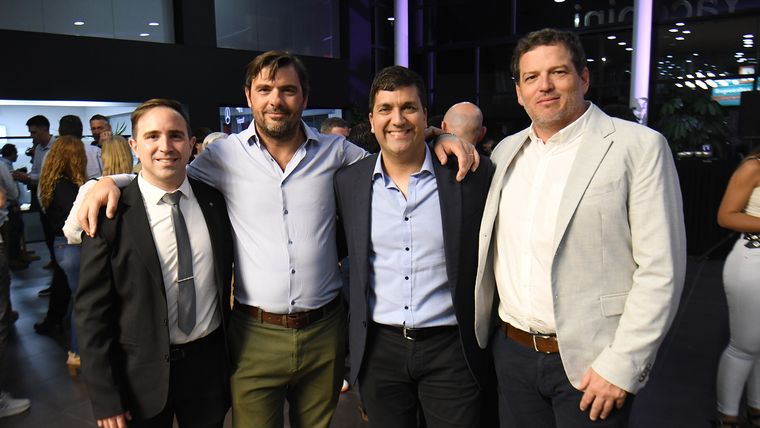 Gerardo Suárez, Augusto Mazzuchi, Martín Solano y Roberto Lucke. Gerardo Suárez, Augusto Mazzuchi, Martín Solano y Roberto Lucke.