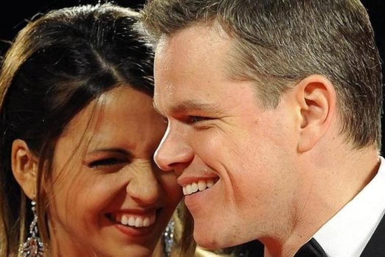 MATT DAMON FORMÓ UNA HERMOSA Y NUMEROSA FAMILIA. EL ACTOR ESTÁ EN PAREJA HACE 19 AÑOS Y TIENE TRES HIJAS.