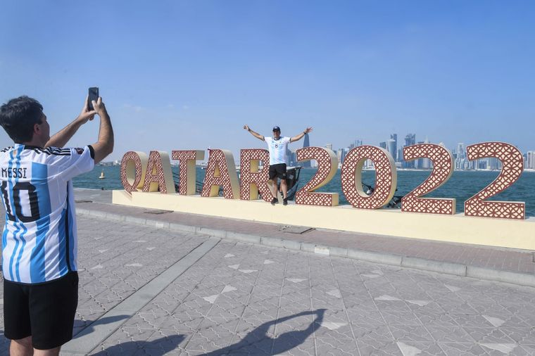 Cada vez más argentinos sueñan con viajar a Qatar Foto: Telam