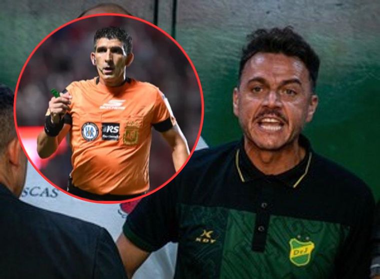 Mariano Soso, técnico de Defensa y Justicia, apuntó de lleno contra Merlos luego de que el Halcón perdiera el invicto en Córdoba.