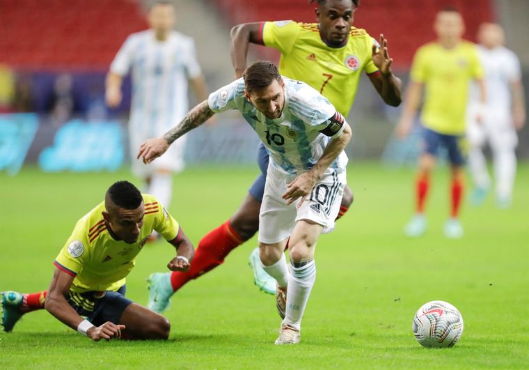 Leo Messi jugará su penúltimo partido con la Selección argentina en nuestro país frente a Colombia Foto: EFE