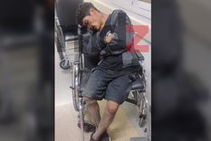 Rodrigo Joel Maturano luego del ser acusado por un robo y recibir una paliza vecinal en Las Heras.&nbsp;