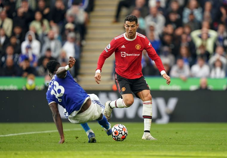 Cristiano no pudo torcer el destino de su equipo Foto: DPA