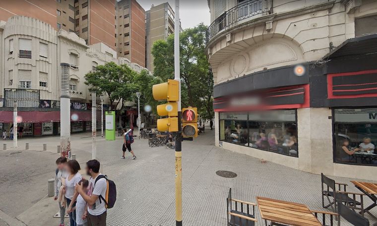 El lugar Quienes estaban en esta esquina bahiense se indignaron y llamaron a la Policía.