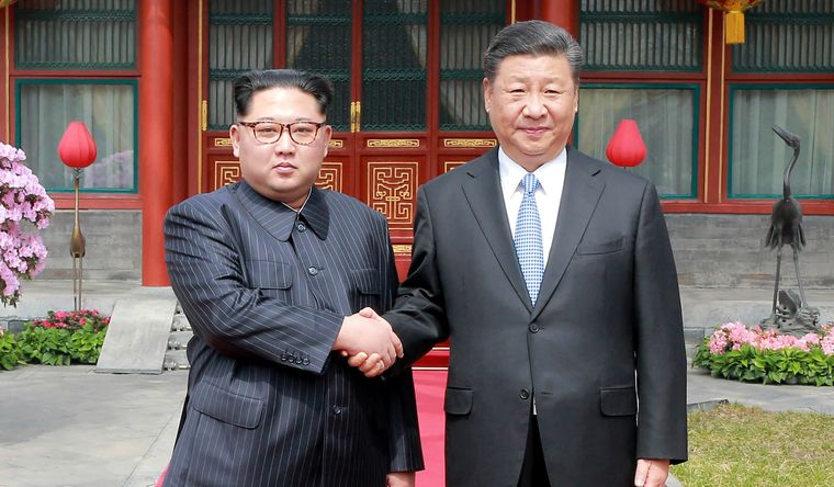 En China, se verán otra vez Kim Jong Un y su socio, Xi Jinping. Foto: Agencia Central de Noticias de Corea
