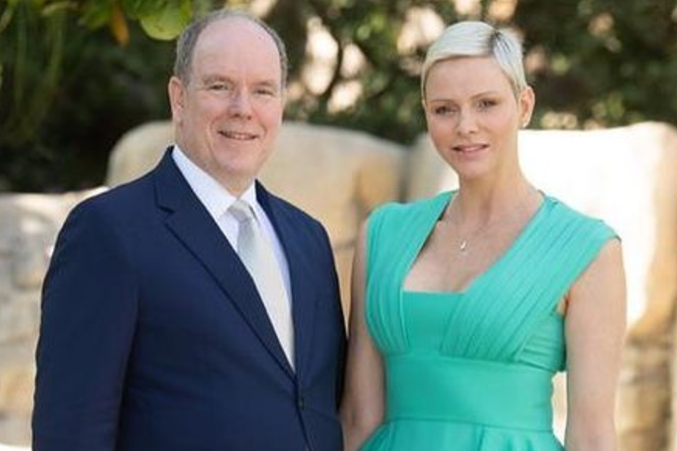 Príncipes Charlene y Alberto Foto: INSTAGRAM @hshprincesscharlene