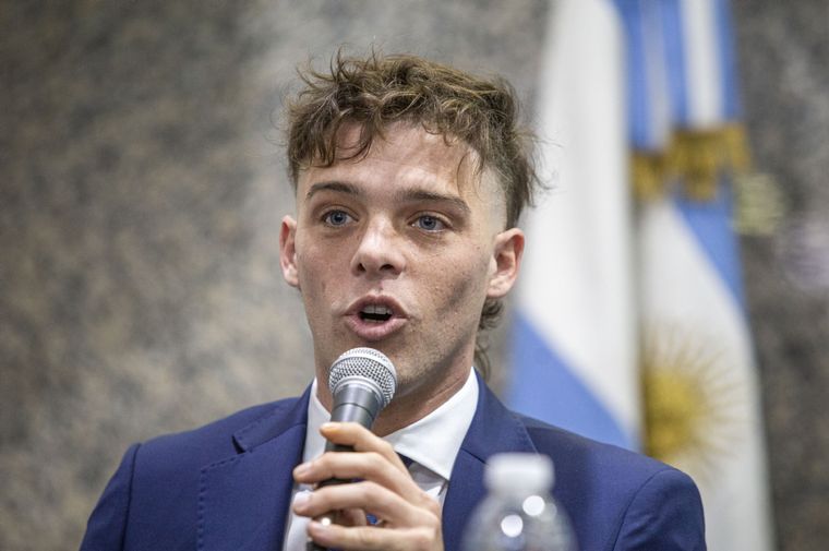 Santi Maratea contó cuál es el nuevo objetivo de la colecta. Foto: Noticias Argentinas