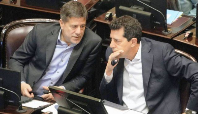 Wado de Pedro y Mariano Recalde Wado de Pedro y Mariano Recalde