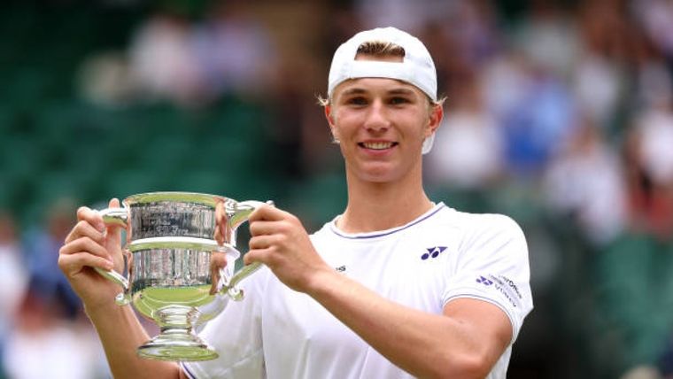 En Londres, Kjaer se convirtió en el primer noruego en ganar un Grand Slam. Foto: @Wimbledon