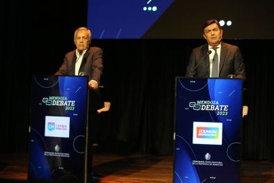 MDZol | Alfredo Cornejo y Omar De Marchi, dos de los líderes políticos de Mendoza, están en una situación incómoda por el resultado nacional. Foto: SIJUM