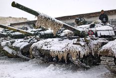 Las tropas de Ucrania intentan repeler los avances rusos. Foto: EFE