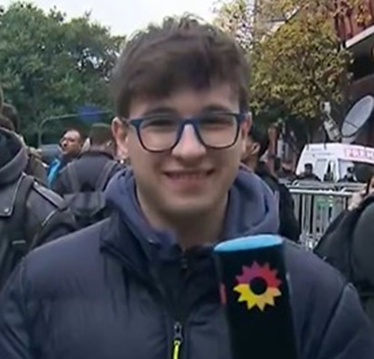 El joven kirchnerista que no pudo conseguir entradas para ver a Milei