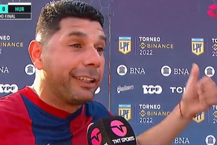 Ortigoza apuntó contra la voz del Nuevo Gasómetro tras el triunfo de San Lorenzo ante Huracán.
