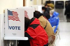Los estadounidenses volverán a votar el año 2024. Foto: Efe.