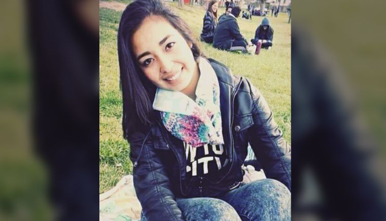 Fernanda Leyes, la novia del policía detenido que murió en 2016 cuando fue a visitarlo a un cuartel del Ejército Argentino en Las Cuevas.&nbsp;
