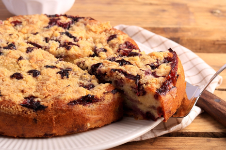 Receta de torta de arándanos que todos quieren repetir. Receta de torta de arándanos que todos quieren repetir.
