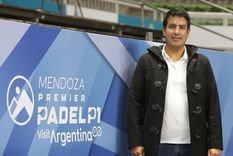 Santiago Brito contó el detrás de escena del Mendoza Premier Padel, y habló del futuro del deporte en General. Foto: Prensa APA
