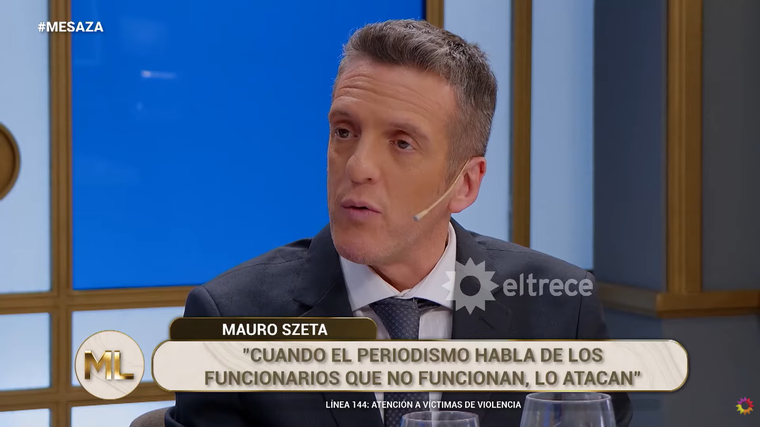 Mauro Szeta fue tajante al hablar del femicidio de Agostina Vega. Mauro Szeta fue tajante al hablar del femicidio de Agostina Vega.