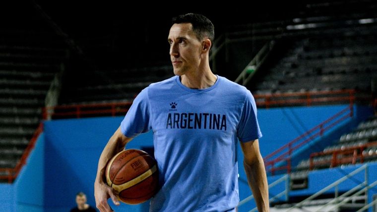 Pablo Prigioni, DT argentino. Foto: @cabboficial