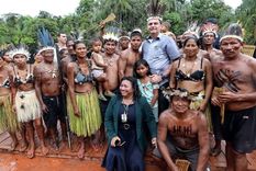 Bolsonaro, cuando vistió la Amazonia. Foto: ElPeriódico.
