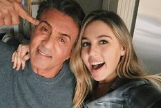 Sylvester Stallone junto a su hija mayor, la bellísima Sophia.