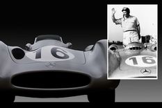 La icónica Flecha de Plata de Fangio, donada por Mercedes-Benz a un museo, fue rematada por razones financieras. Foto: @Motor1argentina