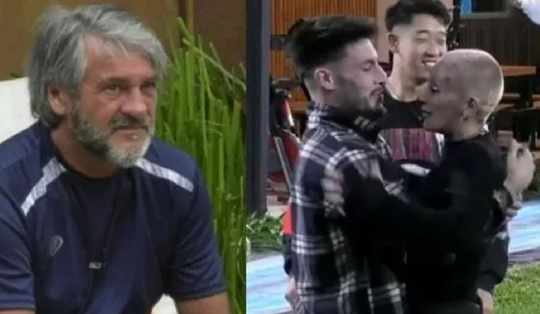 Furia intimó con el hijo de Darío. Foto: Captura tv