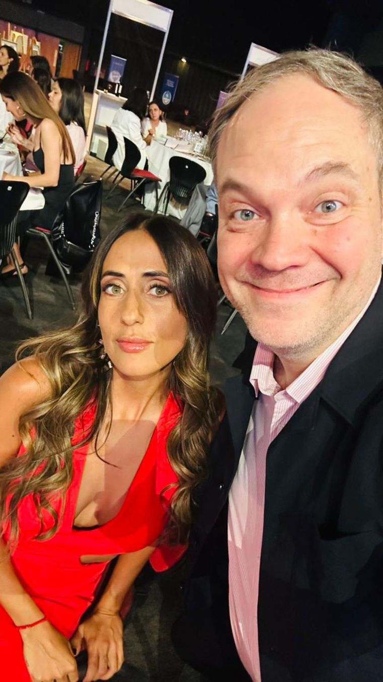 Daniela Gutiérrez junto a Fede Croce. Daniela Gutiérrez junto a Fede Croce.