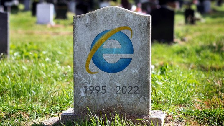 Internet Explorer pasa a retiro. Foto: Los40.