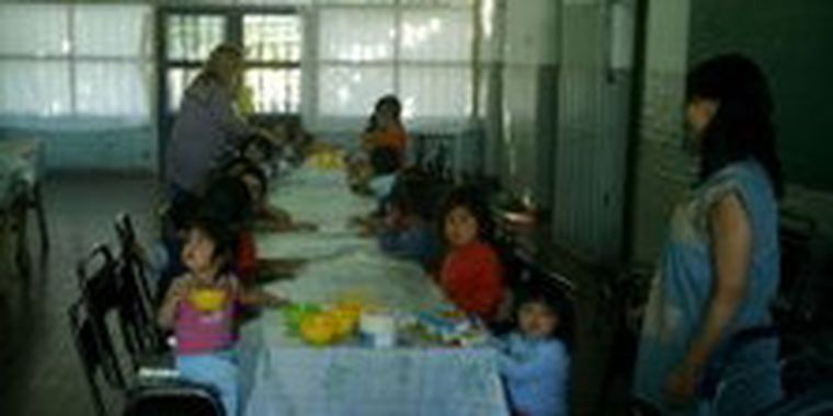 Uno de los comedores de las guarderías.