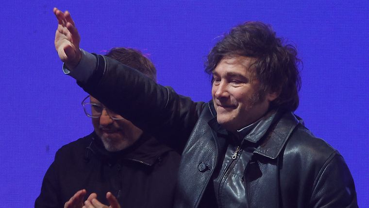 Cayó la imagen de Milei, según una encuesta.&nbsp;&nbsp;