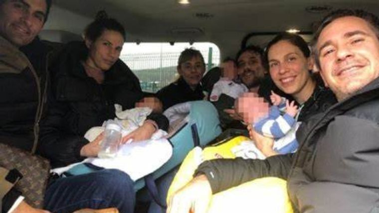 Argentinos residentes en Ucrania. Foto: MDZ