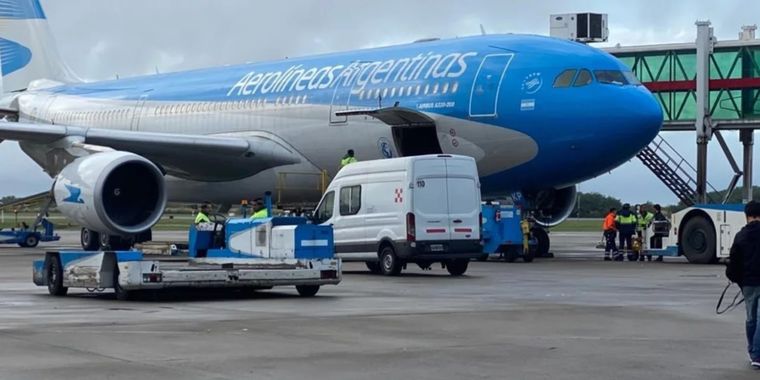 Aerolíneas está viajando a ciudades donde no lo hace habitualmente para repatriar argentinos