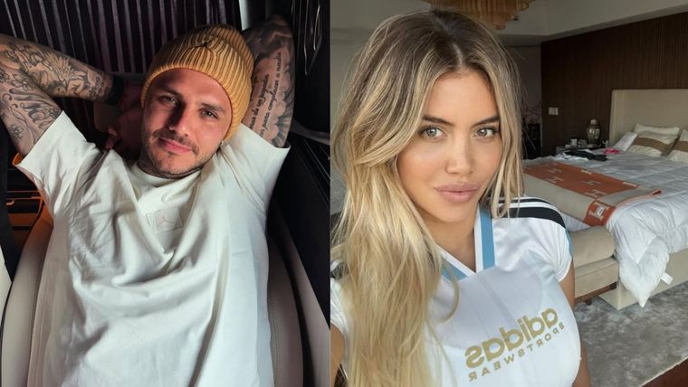 El jugador tiene un as bajo la manga y lo dieron a conocer.  Foto: Instagram: mauroicardi/ Wanda Nara.