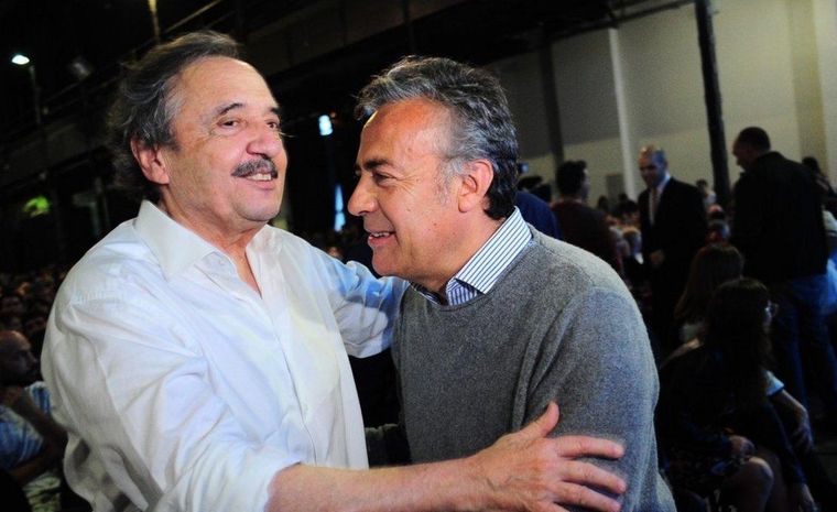 Alfonsín y Cornejo Foto: El litoral