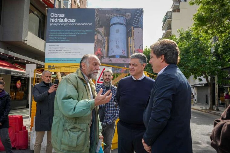 Las obras hidráulicas buscan reducir los anegamientos en Saavedra, Núñez y Belgrano y otros barrios de Buenos Aires.