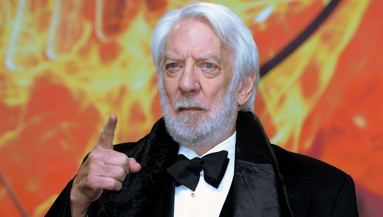 Donald Sutherland falleció a los 88 años en Miami. Foto: DPA