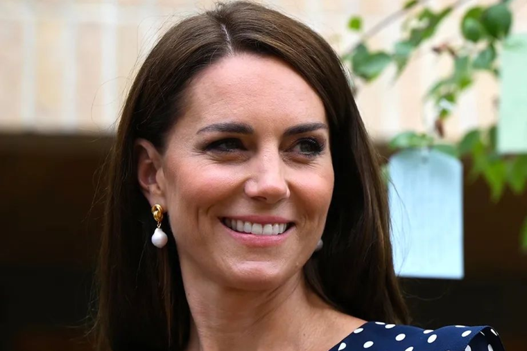 Este fue el romántico e increíble vestido de Kate Middleton. Foto: INSTAGRAM princeandprincessofwales
