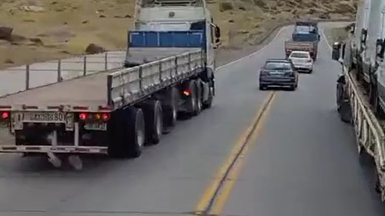 La ruta 7 se convirtió en un arma mortal. Foto: Gentileza