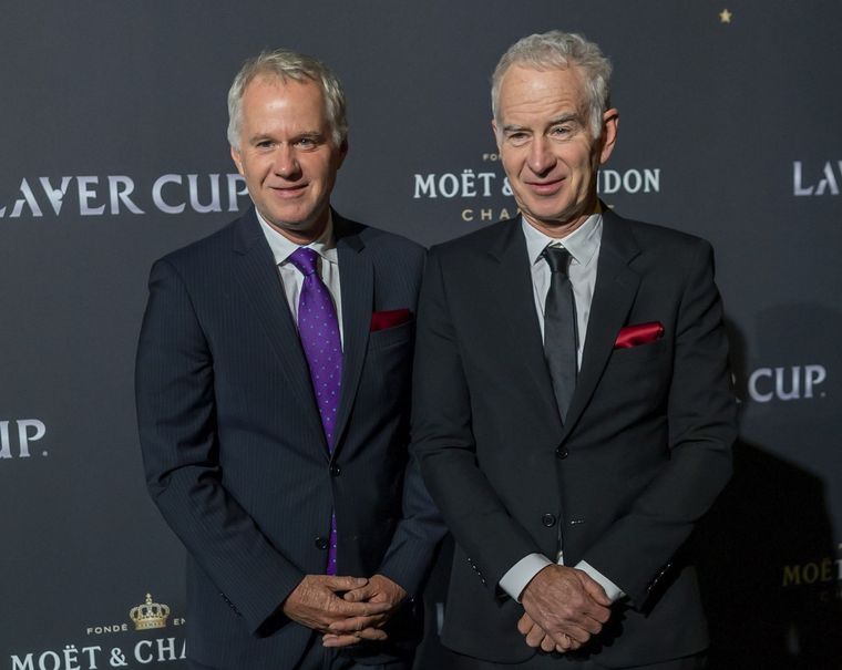 Patrick y John McEnroe. (Foto Marca)