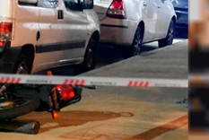 La escena del crimen Foto: NA
