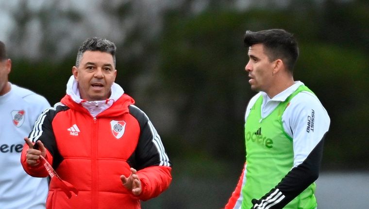 Marcos Acuña se expidió tras los rumores de su pelea con Gallardo.