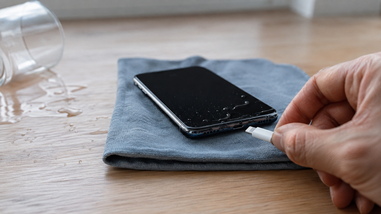 Actuar rápido y evitar métodos caseros inadecuados puede reducir los daños en un celular mojado.