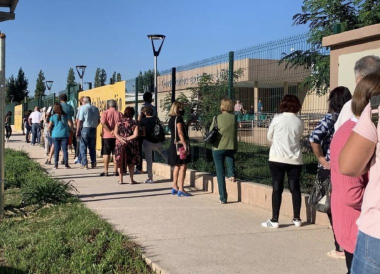 Lujaninos enojados. (Imagen Gentileza).