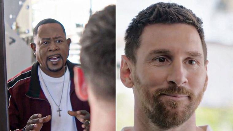 La nueva aparición de Messi causó furor. Foto: Capturas